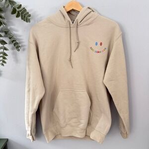 Taylor Swift Hoodie Anti Hero Swiftie Beige Graphic Sweatshirt S Problem Smile